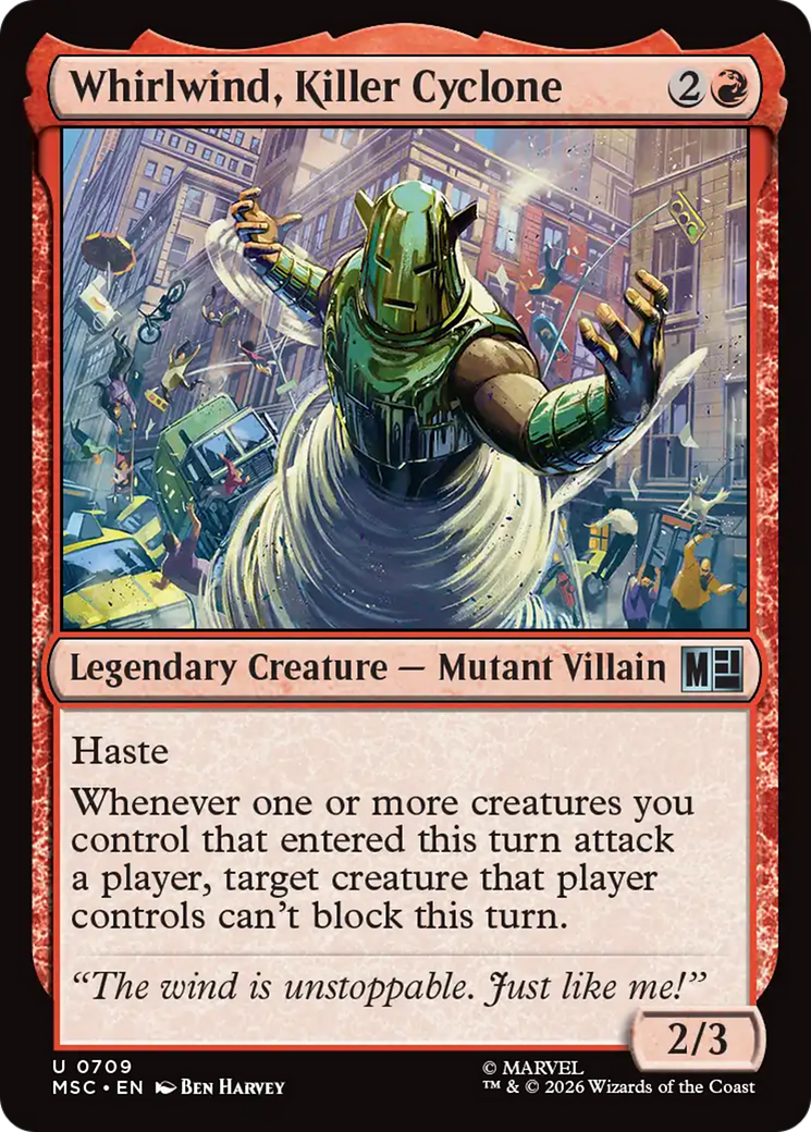 Whirlwind, Killer Cyclone [MSC-709]