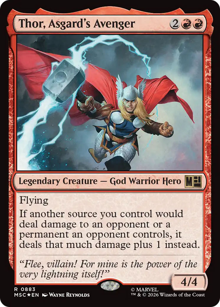 Thor, Asgard's Avenger [MSC-883]