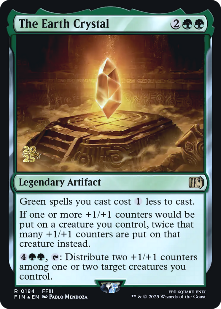The Earth Crystal - Prerelease Promo [PFIN-184s]