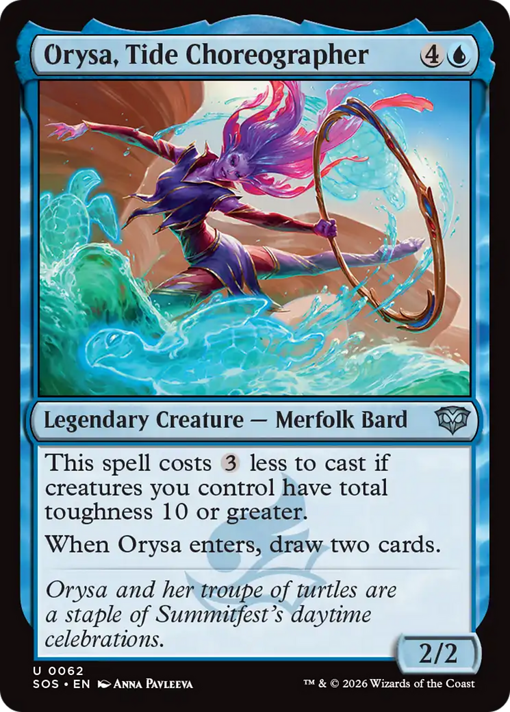 Orysa, Tide Choreographer [SOS-62]