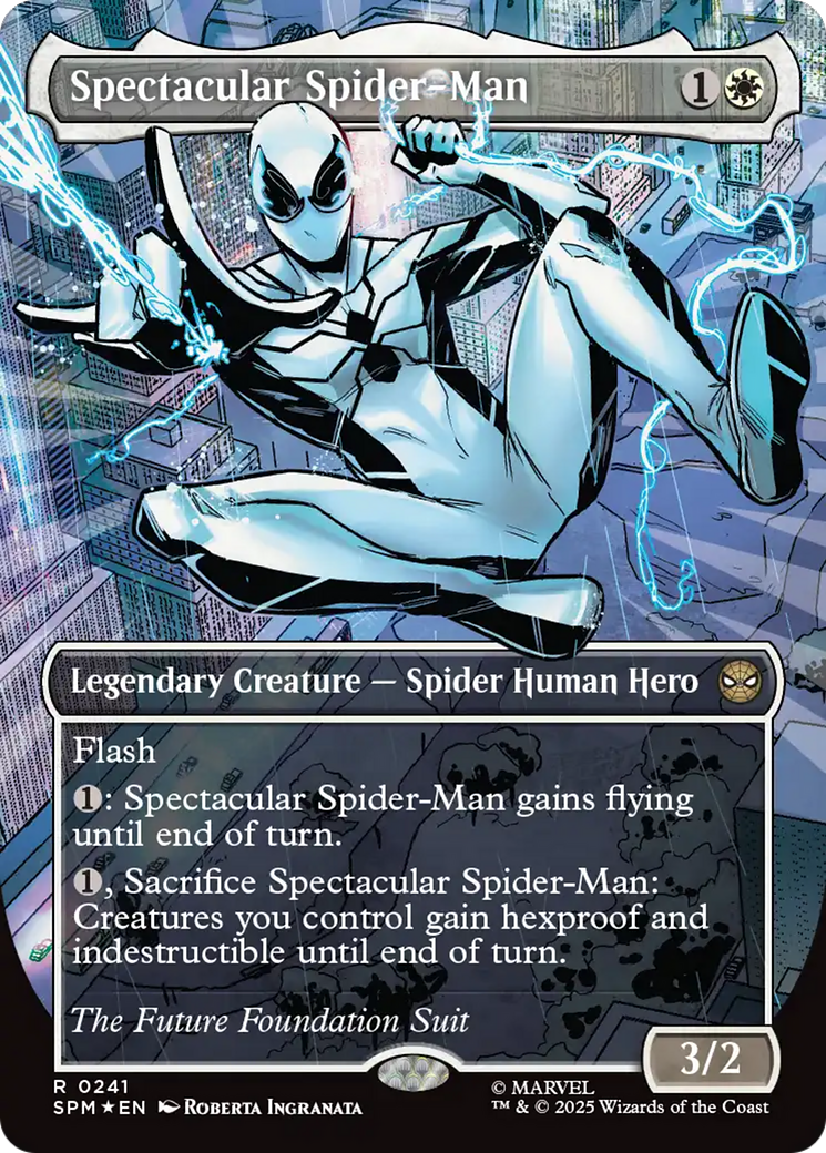 Spectacular Spider-Man - Borderless - Textured Foil - Full Art [SPM-241]