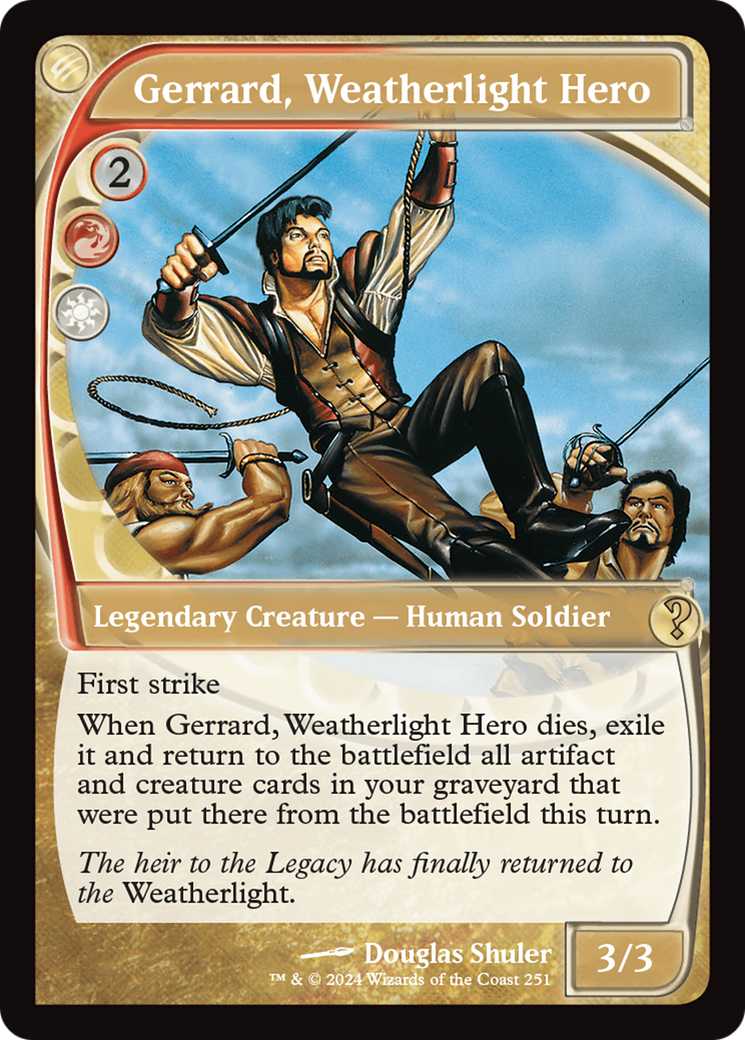 Gerrard, Weatherlight Hero [MB2-251]