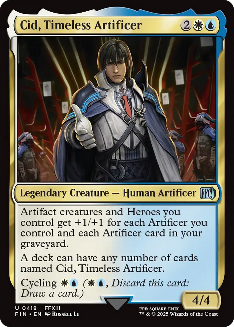 Cid, Timeless Artificer [FIN-418]