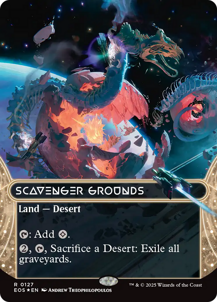 Scavenger Grounds - Borderless - Galaxy Foil - Full Art [EOS-127]