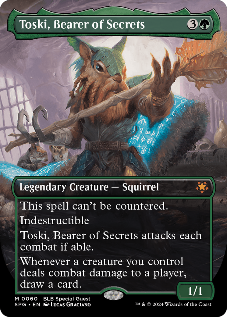 Toski, Bearer of Secrets - Borderless [SPG-60]