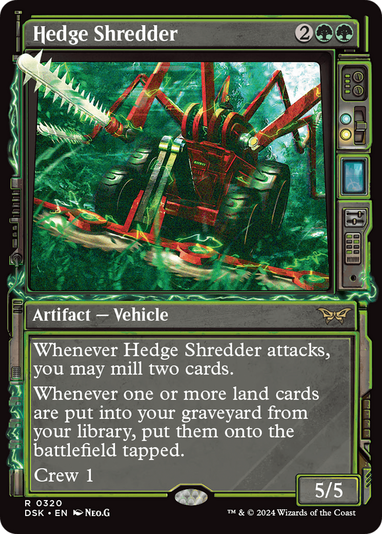 Hedge Shredder - Showcase [DSK-320]