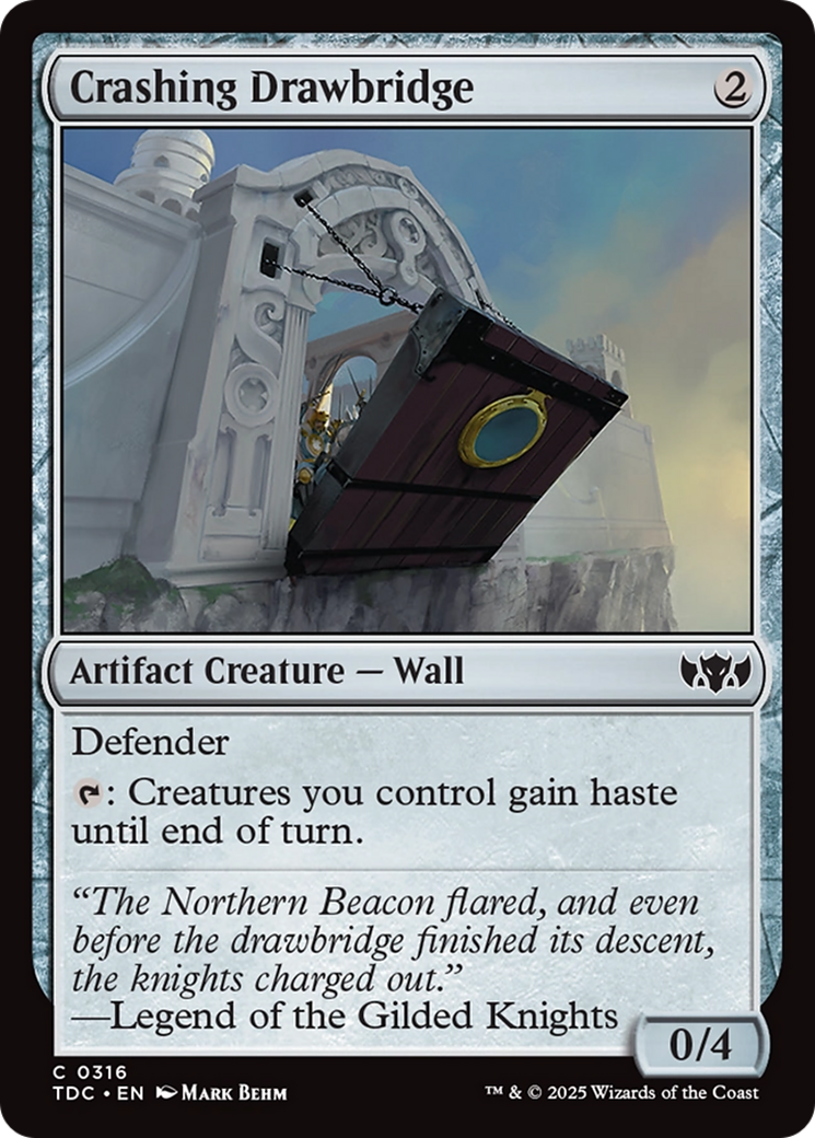 Crashing Drawbridge [TDC-316]
