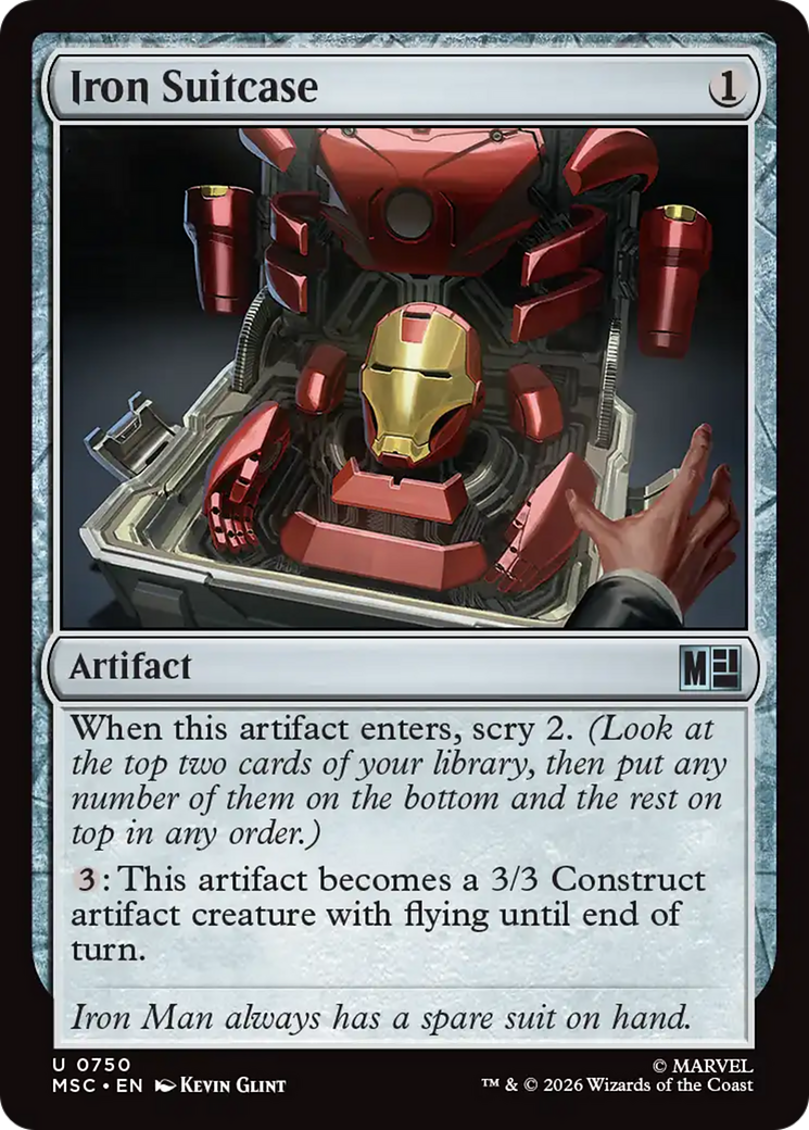 Iron Suitcase [MSC-750]