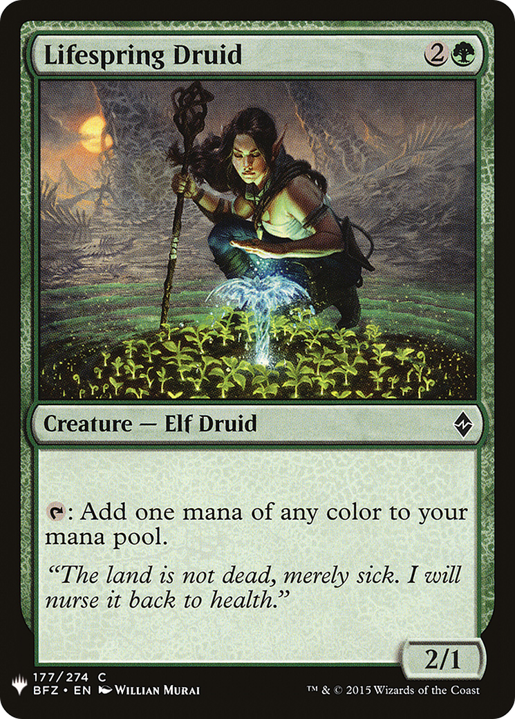 Lifespring Druid [PLST-BFZ-177]