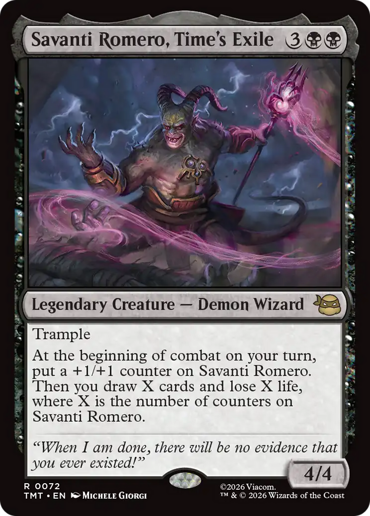 Savanti Romero, Time's Exile [TMT-72]