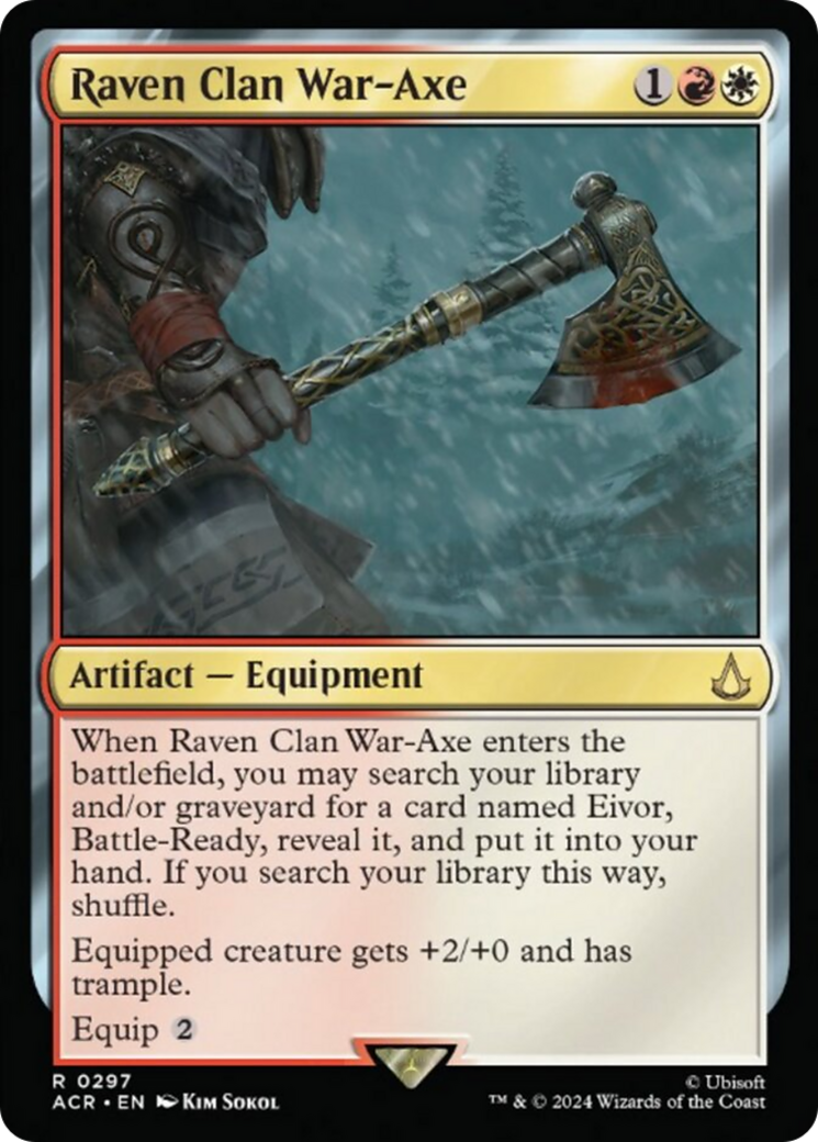 Raven Clan War-Axe [ACR-297]