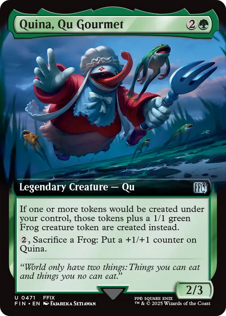Quina, Qu Gourmet - Extended Art [FIN-471]
