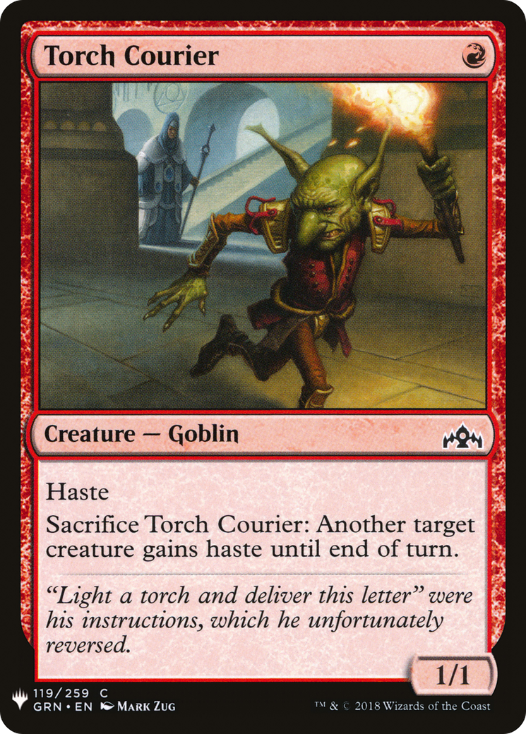 Torch Courier [PLST-GRN-119]