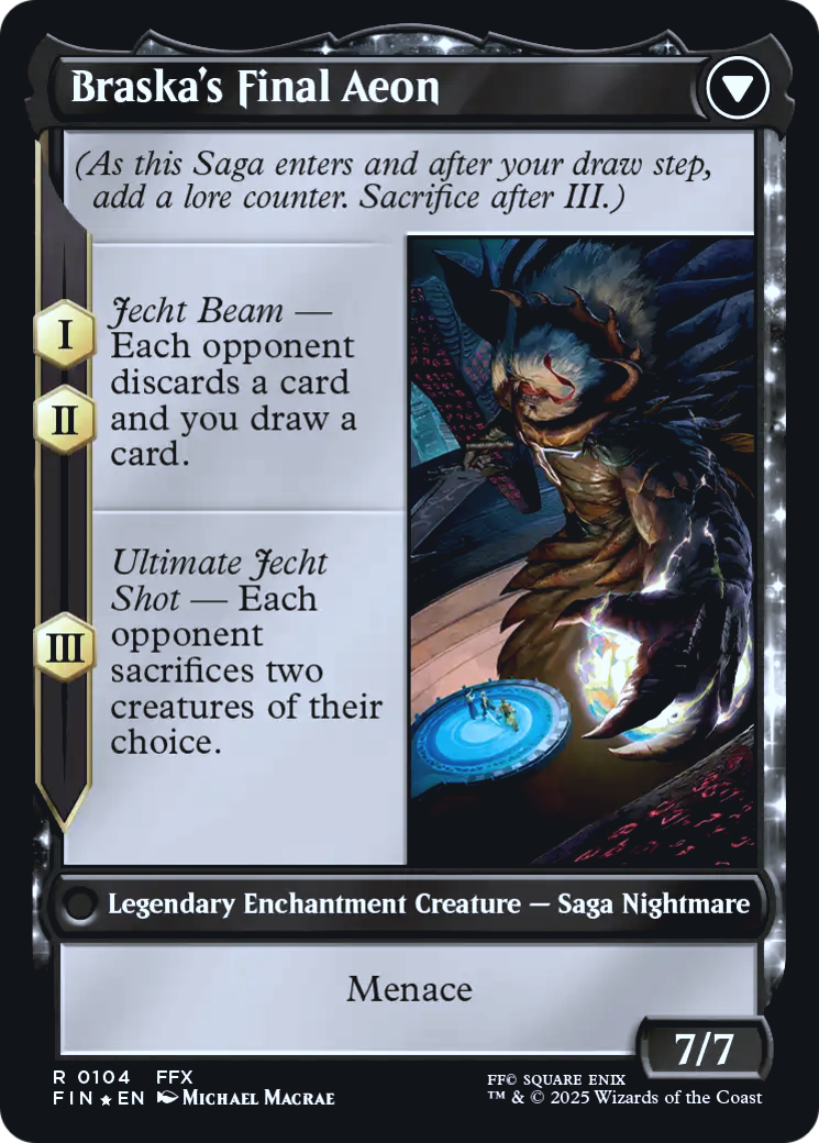 Jecht, Reluctant Guardian // Braska's Final Aeon - Prerelease Promo [PFIN-104s]