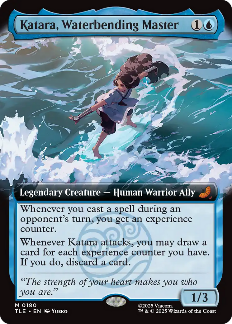 Katara, Waterbending Master - Extended Art [TLE-180]
