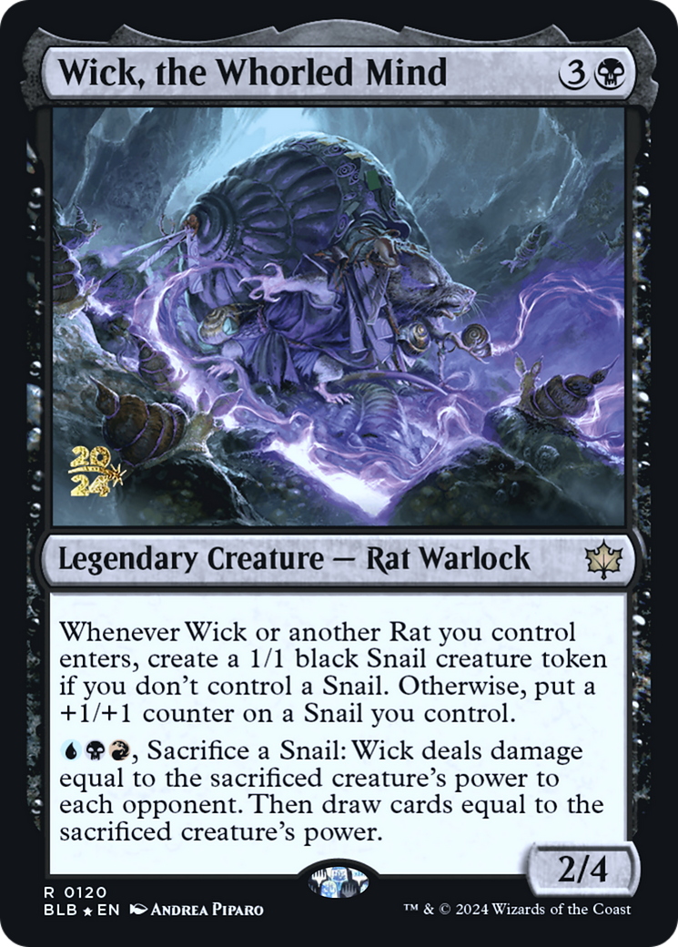Wick, the Whorled Mind - Prerelease Promo [PBLB-120s]
