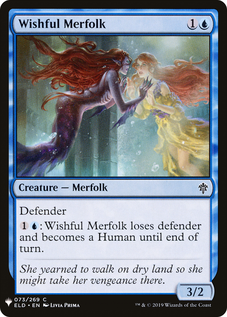 Wishful Merfolk [PLST-ELD-73]