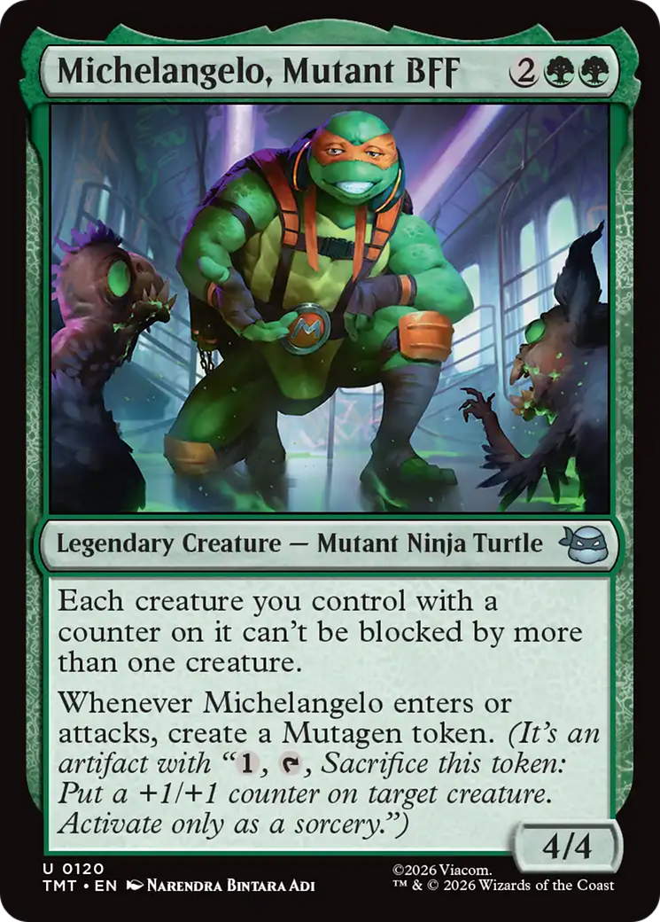 Michelangelo, Mutant BFF [TMT-120]