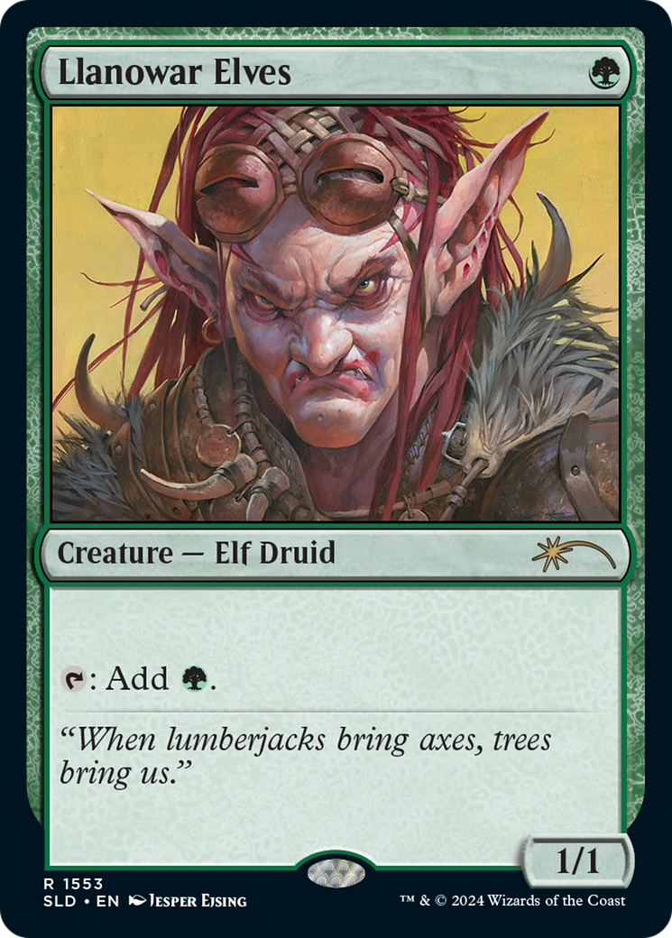 Llanowar Elves [SLD-1553]
