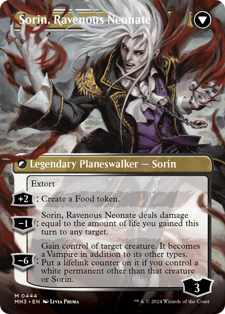 Sorin of House Markov // Sorin, Ravenous Neonate - Borderless [MH3-444]