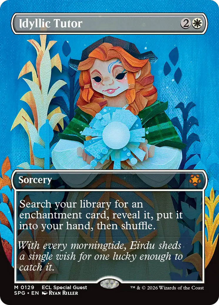 Idyllic Tutor - Borderless - Full Art [SPG-129]
