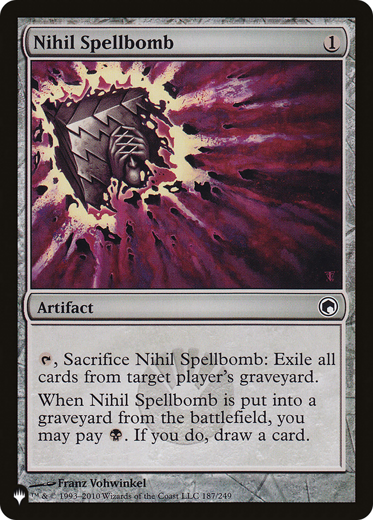 Nihil Spellbomb [PLST-SOM-187]