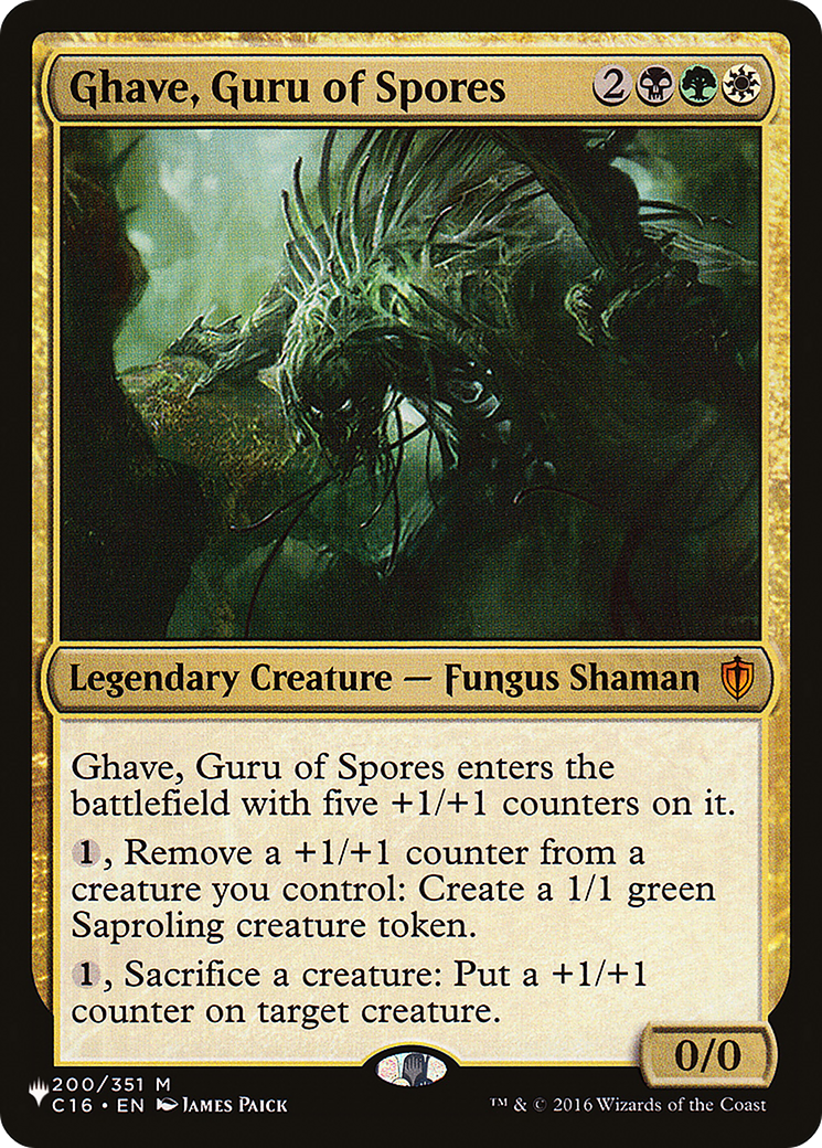 Ghave, Guru of Spores [PLST-C16-200]