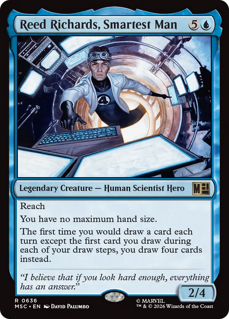 Reed Richards, Smartest Man [MSC-636]