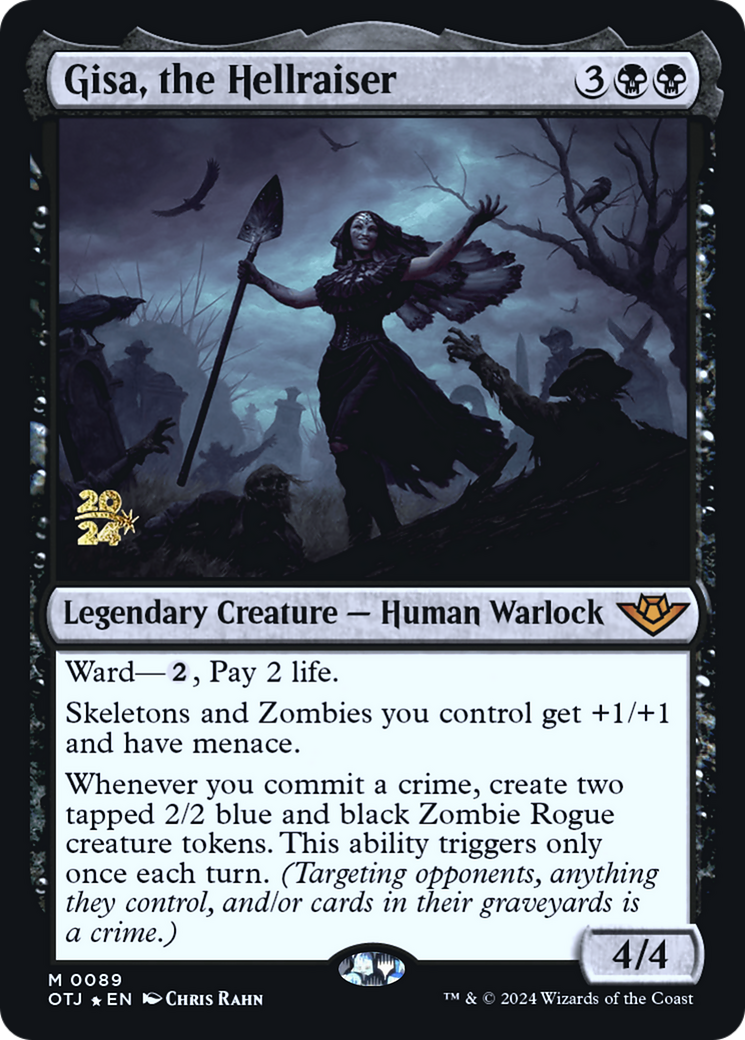 Gisa, the Hellraiser - Prerelease Promo [POTJ-89s]
