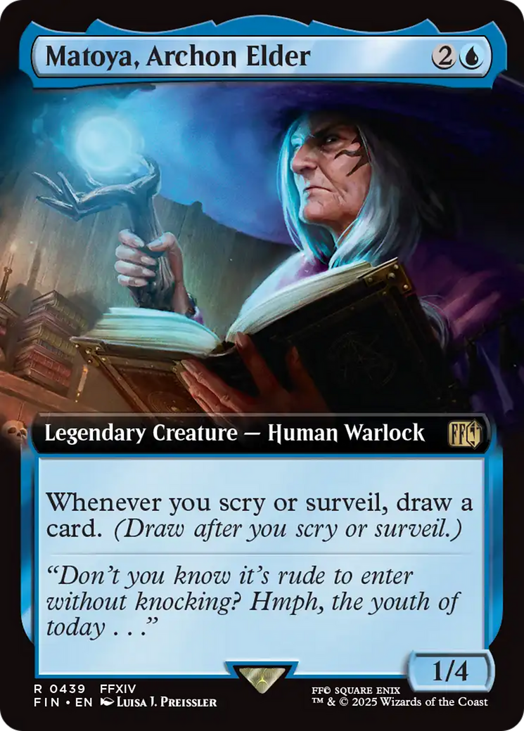 Matoya, Archon Elder - Extended Art [FIN-439]