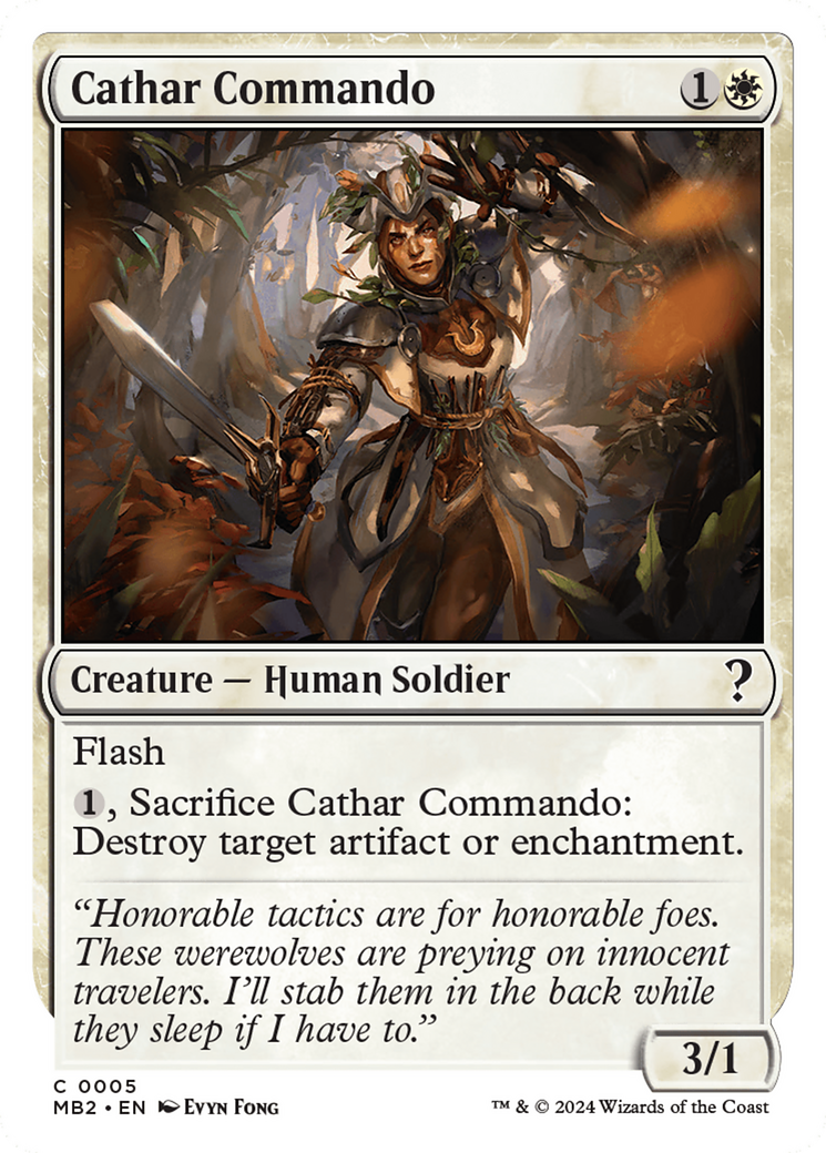 Cathar Commando [MB2-5]