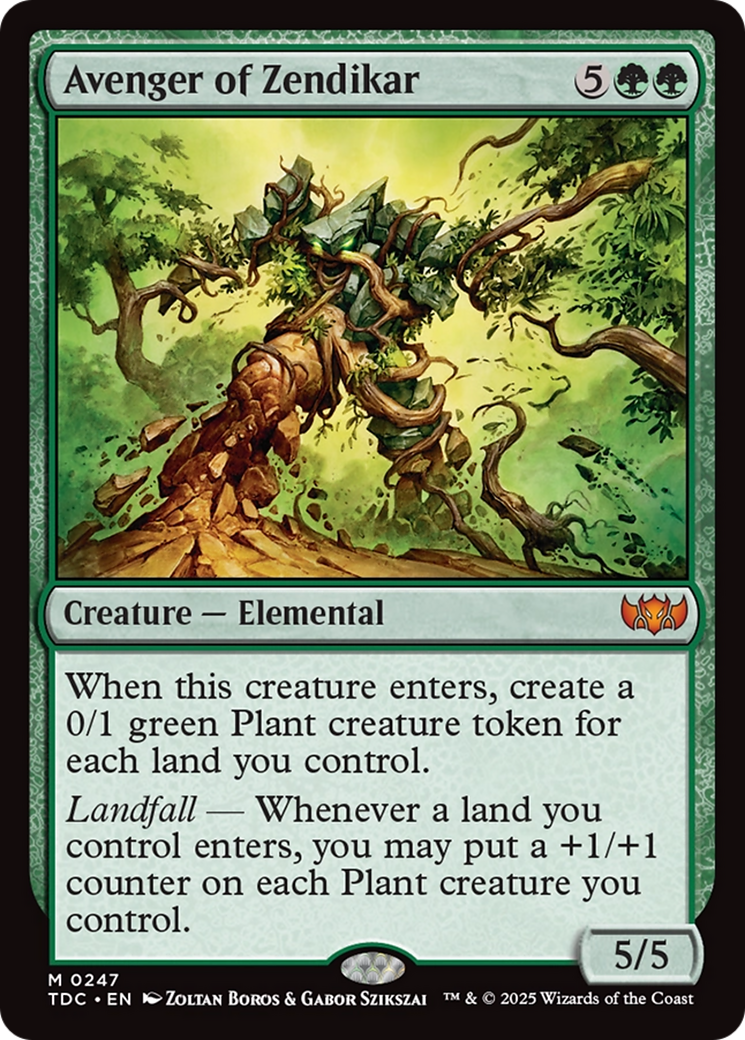 Avenger of Zendikar [TDC-247]
