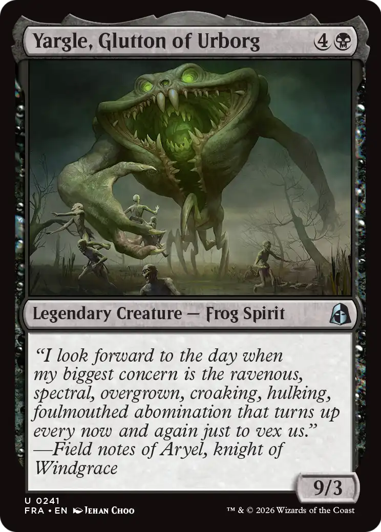 Yargle, Glutton of Urborg [FRA-241]
