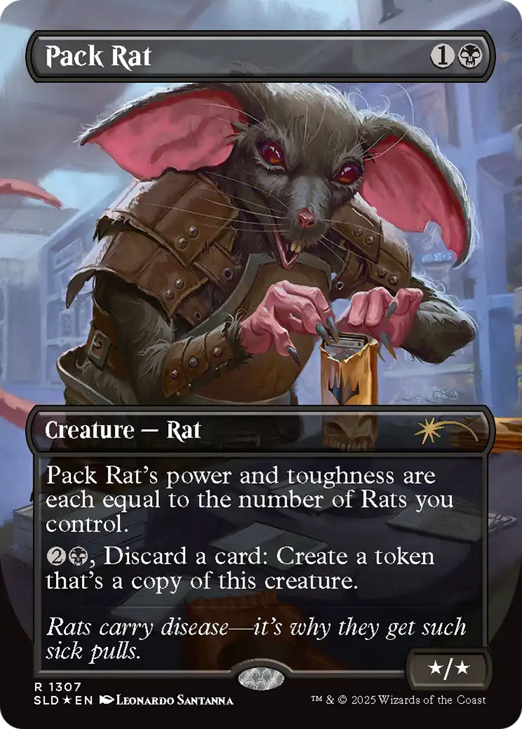 Pack Rat - Borderless - Full Art [SLD-1307]