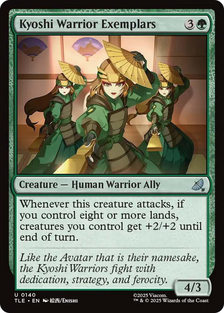 Kyoshi Warrior Exemplars [TLE-140]