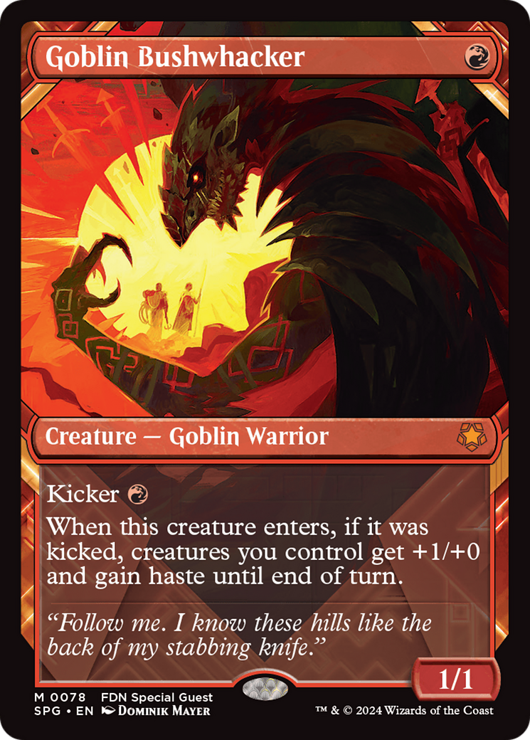 Goblin Bushwhacker - Showcase [SPG-78]