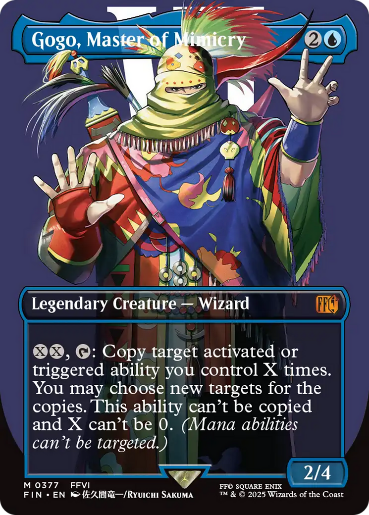 Gogo, Master of Mimicry - Borderless - Full Art [FIN-377]