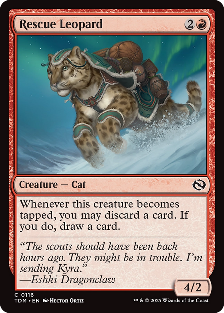 Rescue Leopard [TDM-116]