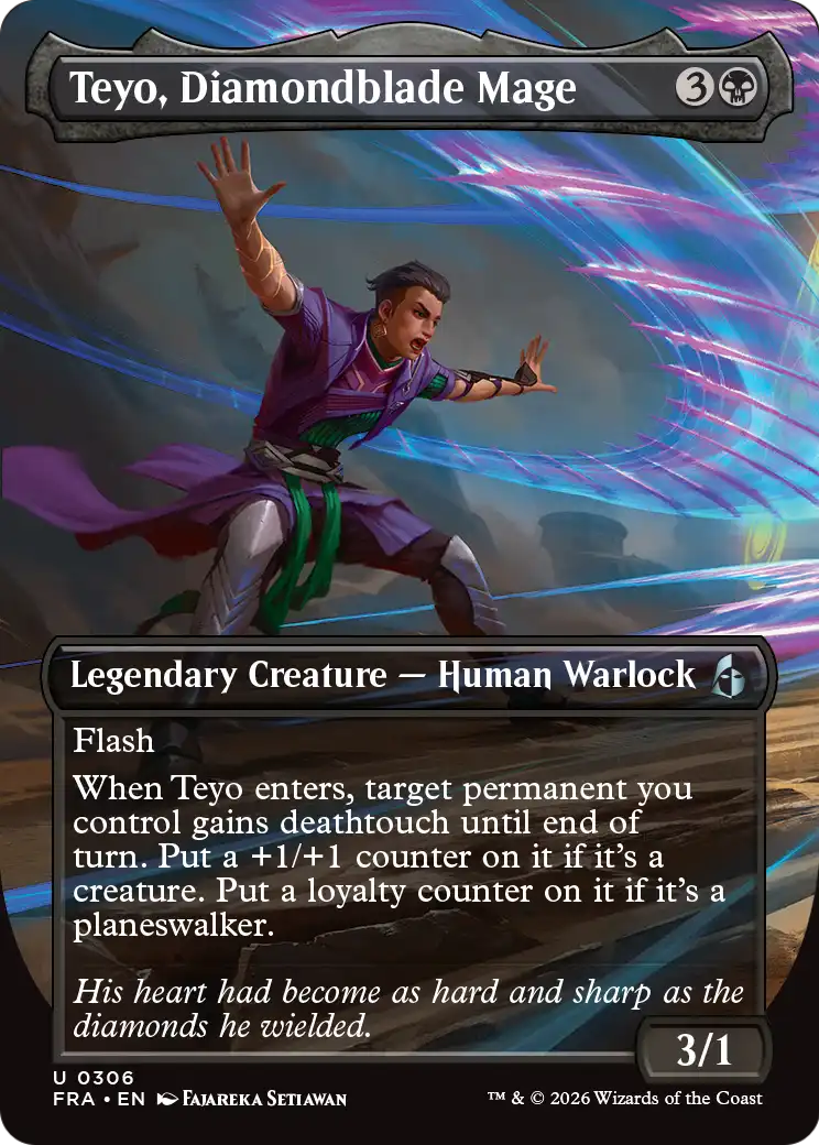Teyo, Diamondblade Mage [FRA-306]
