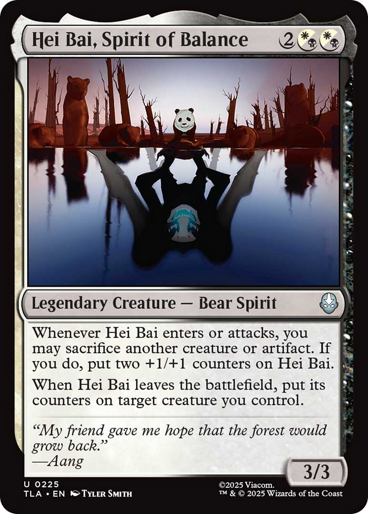 Hei Bai, Spirit of Balance [TLA-225]