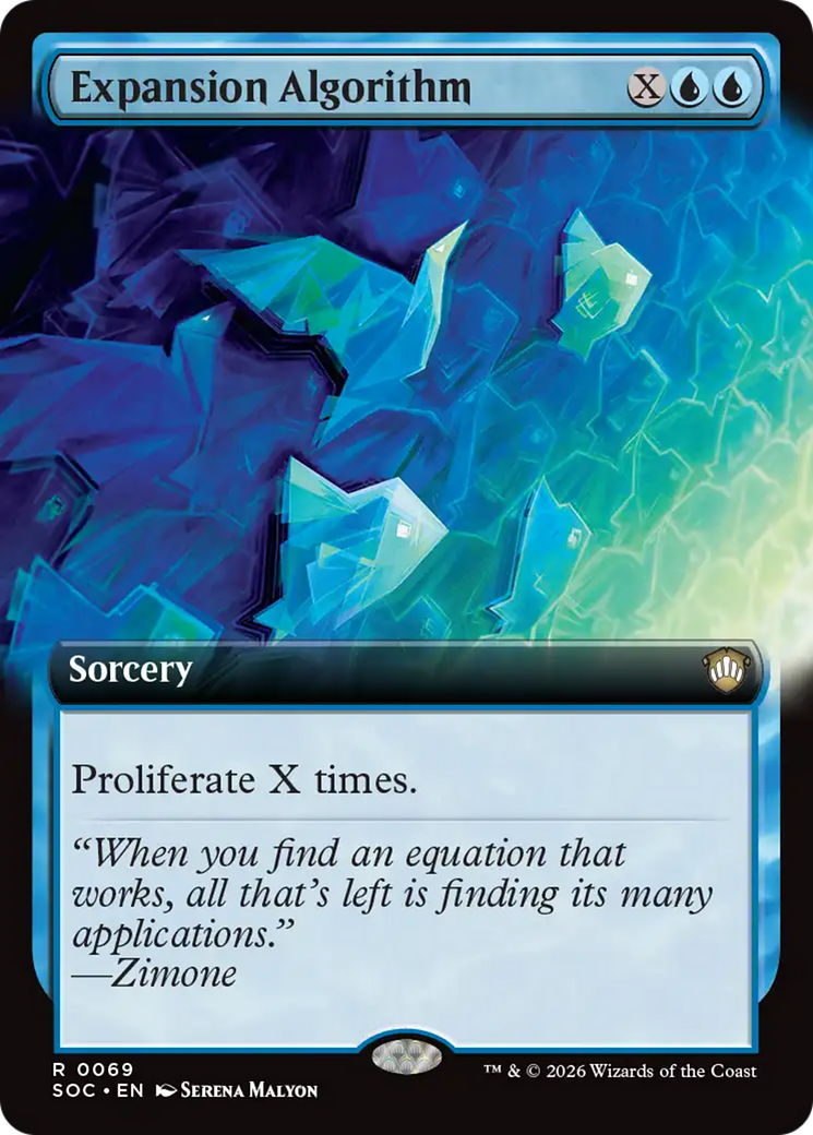Expansion Algorithm - Extended Art [SOC-69]