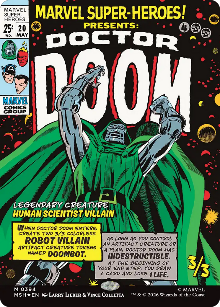 Doctor Doom - Borderless [MSH-394]