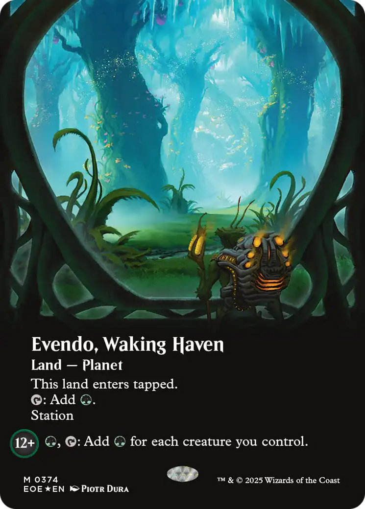 Evendo, Waking Haven - Borderless - Extended Art - Galaxy Foil [EOE-374]