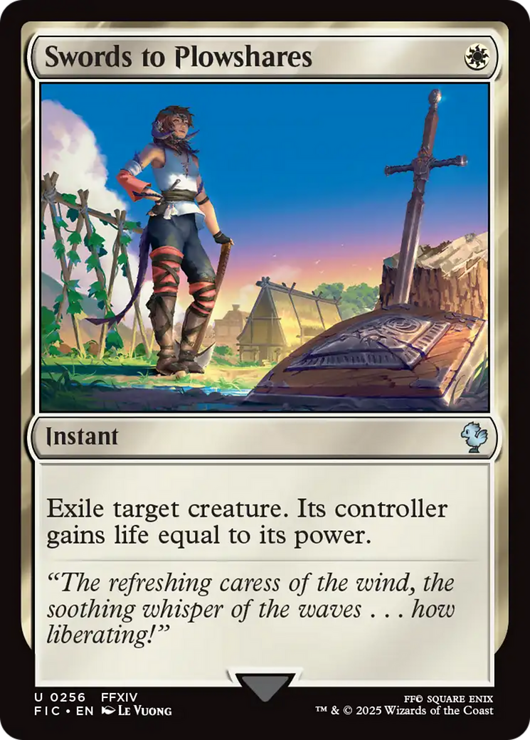 Swords to Plowshares [FIC-256]