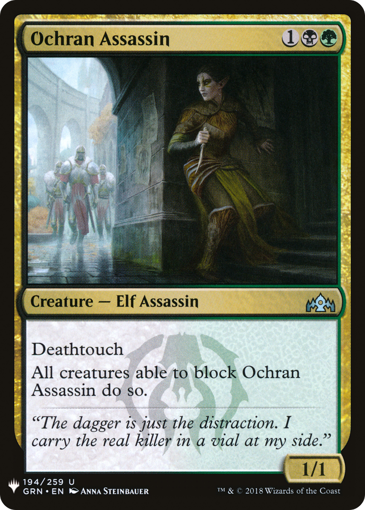 Ochran Assassin [PLST-GRN-194]