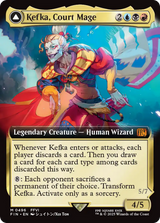 Kefka, Court Mage // Kefka, Ruler of Ruin - Extended Art [FIN-496]