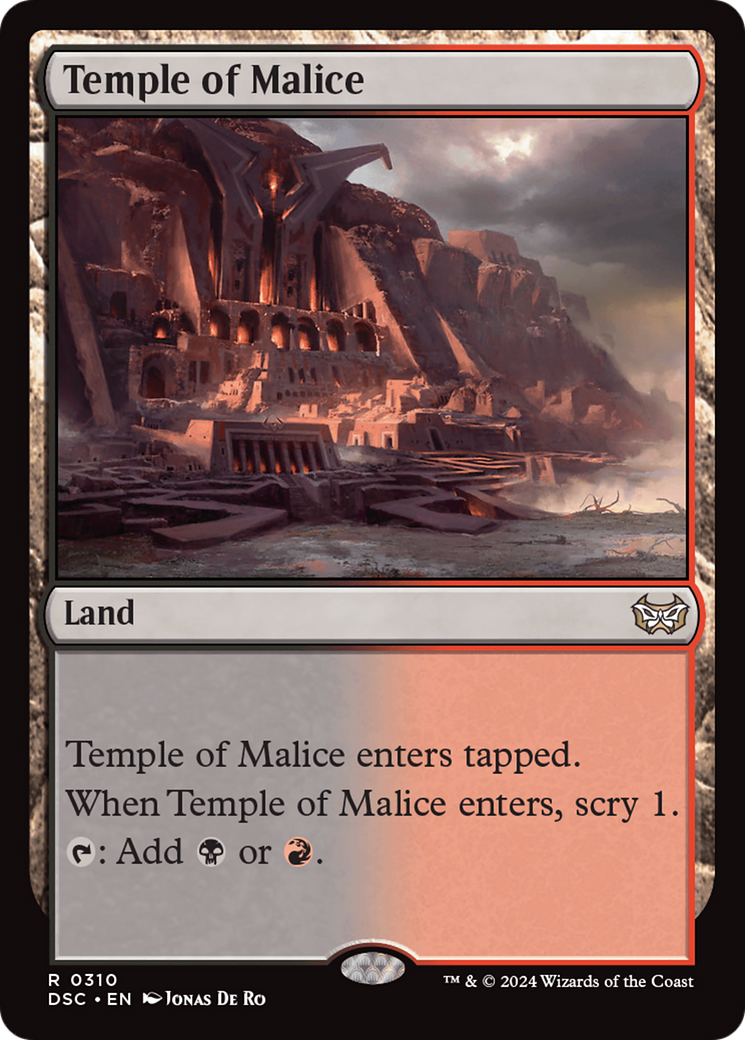 Temple of Malice [DSC-310]