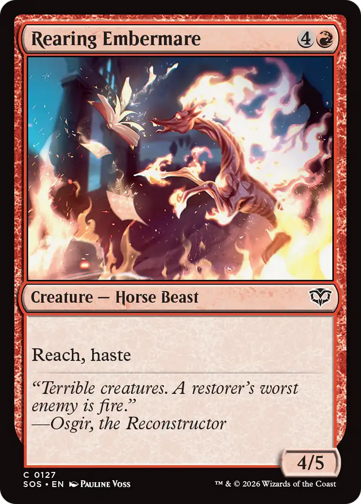 Rearing Embermare [SOS-127]