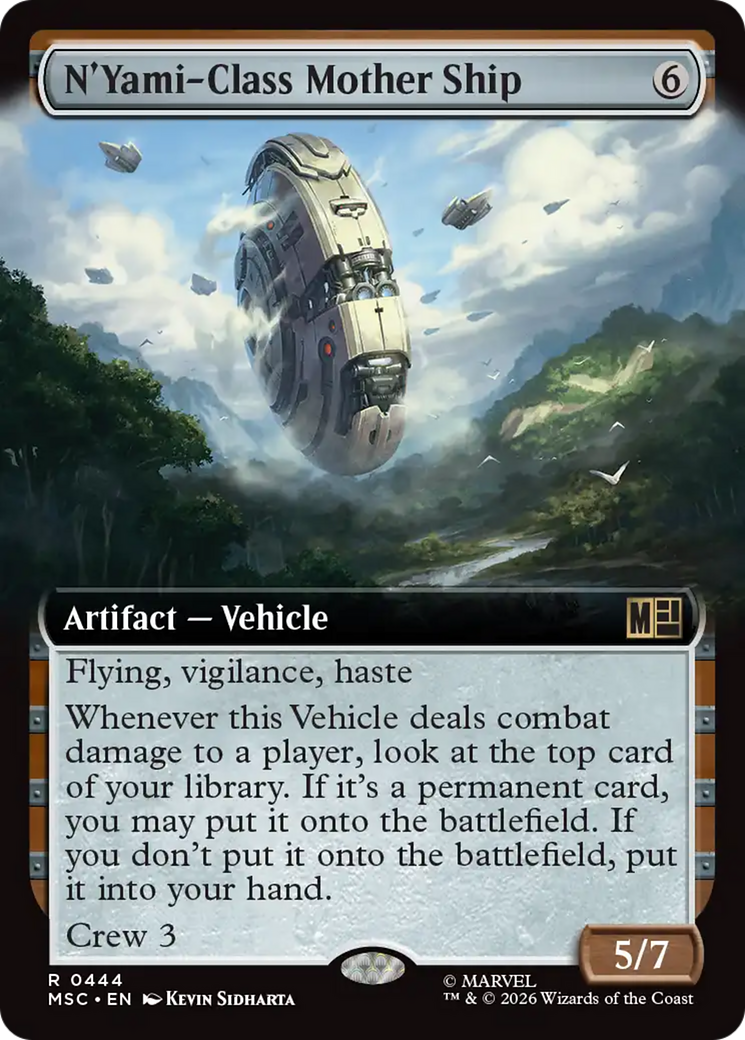 N'Yami-Class Mother Ship - Extended Art [MSC-444]