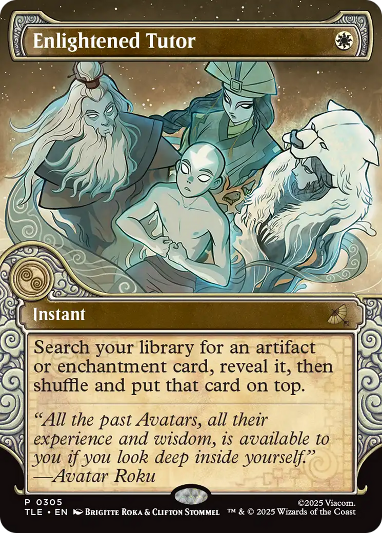 Enlightened Tutor - Borderless - Showcase [TLE-305]